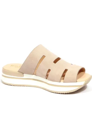 Hogan Sko, Dame, , 35 EU, Suede, Suede Sandal Sko uden Rem