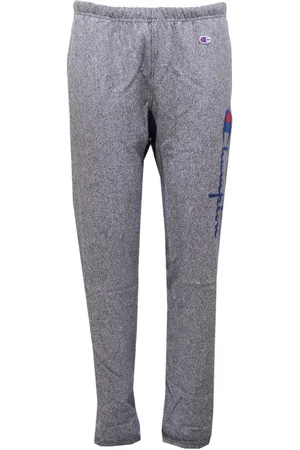 Champion Bukser, Herre, Blå, XL, Uld, Hvid Bukse Jumpsuit Stilfuld Made in Italy