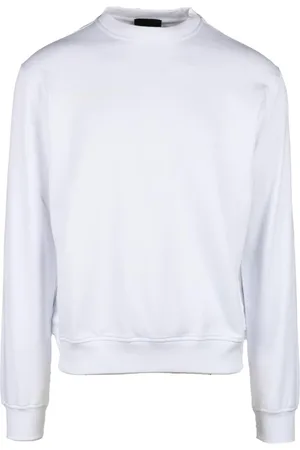 Costume National Sweathshirts & Hoodies, Herre, Hvid, M, Bomuld, Moderne Bomulds Sweatshirt