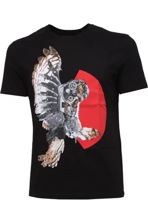 Neil Barrett Top, Herre, Sort, S, Slim Fit Italiensk Skjorte