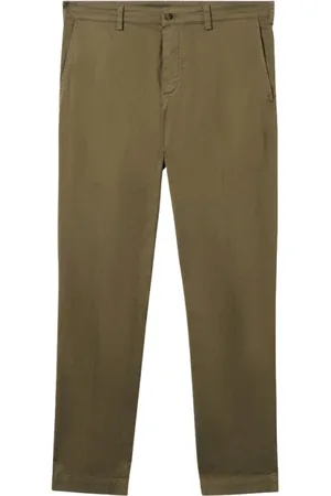 Brooks Brothers Bukser, Herre, Grøn, W42, Bomuld, Almindelig pasform stræk bomuld gabardine komfort chino