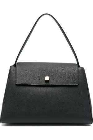 Khaite Taske, Dame, Sort, ONE SIZE, Sort Foldover Top Håndtaske