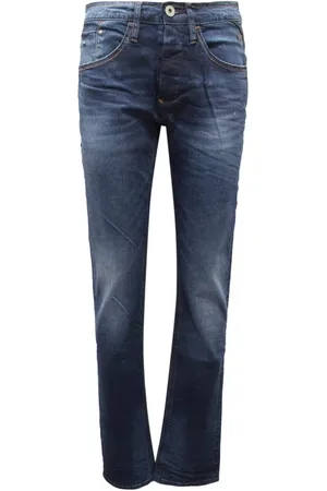 Blend Jeans, Herre, Blå, W29, Denim, Slim Denim Twister Bukser