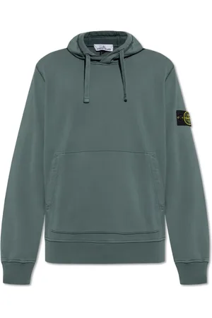 Stone Island Sweathshirts & Hoodies, Herre, Grøn, 2XL, Bomuld, Sweatshirts & Hoodies