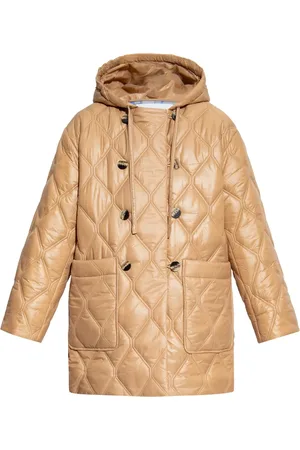 Ganni Jakke, Dame, , S, Uld, Quilted Down Jacket