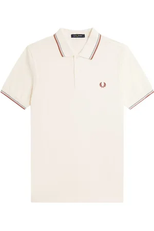 Fred Perry Top, Herre, , XL, Stribet polo skjorte med genanvendte materialer