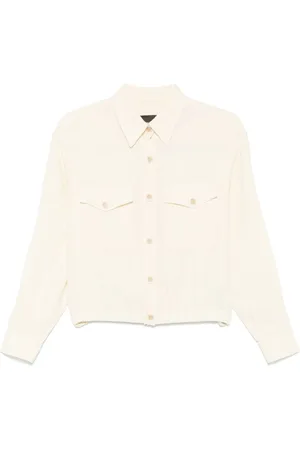 Fabiana Filippi Jakke, Dame, , S, Uld, Button-Up Overdel med Lommer