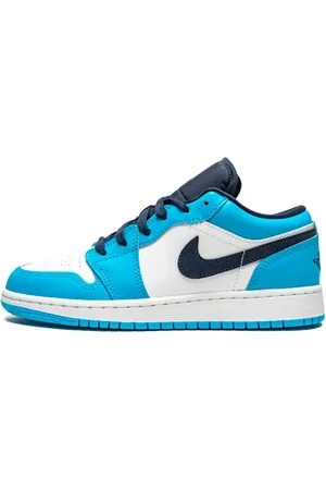 Jordan Sko, Dame, Blå, 36 EU, Uld, Klassisk Sneaker med Moderne Twist