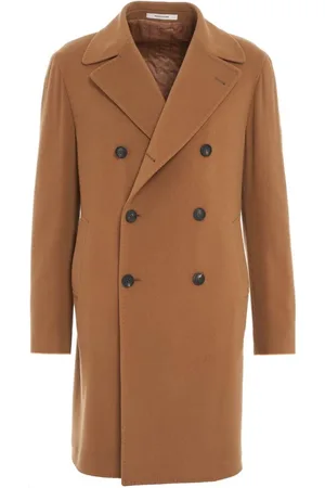 TAGLIATORE Frakke, Herre, Brun, 2XL, Uld, Brun Frakke Arden