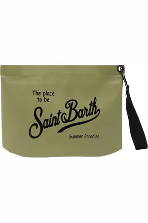 MC2 SAINT BARTH Taske, Dame, Grøn, ONE SIZE, Aqua PVC Pung med Lynlås