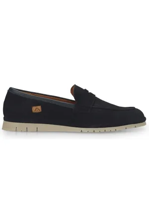 Ambitious Sko, Herre, Blå, 42 EU, Uld, Amber Ruskind Loafer