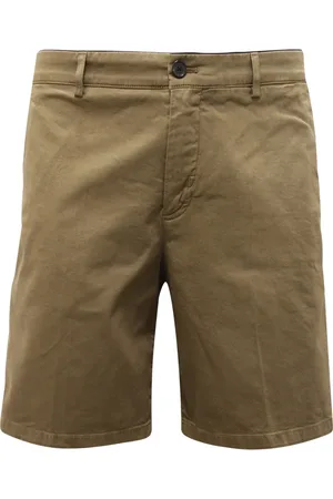 DEPARTMENT FIVE Shorts, Herre, Grøn, W30, Klassiske Bermuda Shorts i Militærgrøn