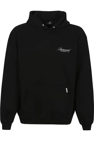 Represent Sweathshirts & Hoodies, Herre, Sort, XL, Klub Script Hættetrøje