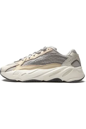 Yeezy Sko, Herre, Grå, 46 EU, Læder, Sneakers