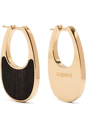 COPERNI Tilbehør, Dame, Flerfarvet, ONE SIZE, Uld, Dingle øreringe med guldfarvet lukning