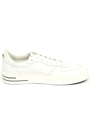 HIDE&JACK Sko, Herre, Hvid, 45 EU, Uld, Vintage effekt lave top sko