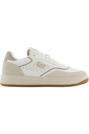 EA7 Sko, Herre, Hvid, 41 EU, Hvide Sneakers til Mænd