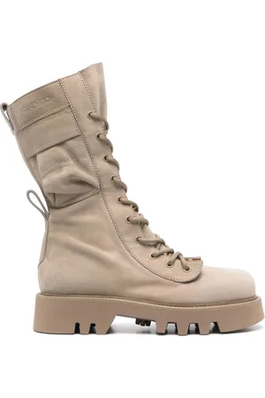 J.W.Anderson Sko, Dame, , 36 EU, Taupe Snøresko med Gummisål