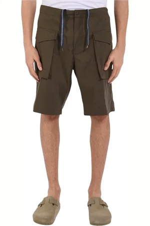 Aspesi Shorts, Herre, Grøn, M, Bomuld, Cargo Bermuda shorts i bomuld