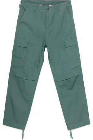 Carhartt Bukser, Herre, Grøn, W30, Grøn Snørelukning Hem Cargo Bukser