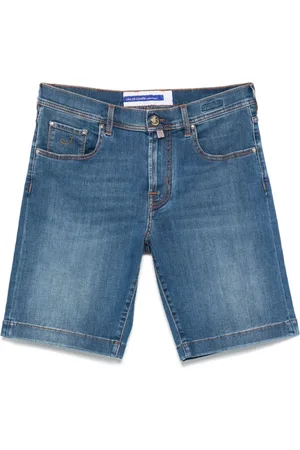 Jacob Cohen Shorts, Herre, Blå, W30, Denim, Denim Shorts