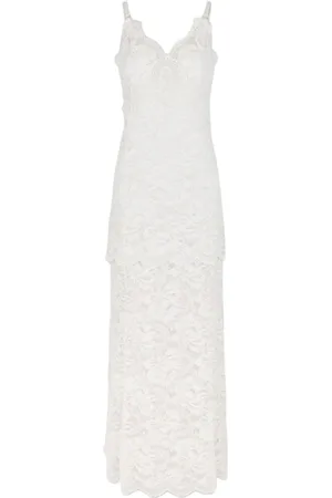 Paco rabanne Kjole, Dame, Hvid, XS, Ivory Kjole Elegant Behagelig Stil