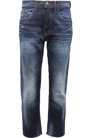Blend Jeans, Herre, Blå, W28, Denim, Slim Denim Twister Bukser