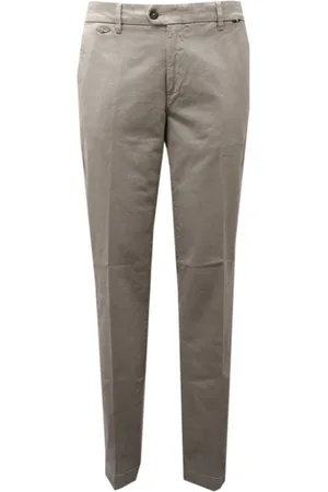 Aeronautica Militare Bukser, Herre, Grå, 2XL, Lysegrå Chino Bukser