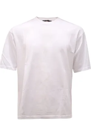LOW BRAND Top, Herre, Hvid, M, Svalebroderi Jersey i Hvid