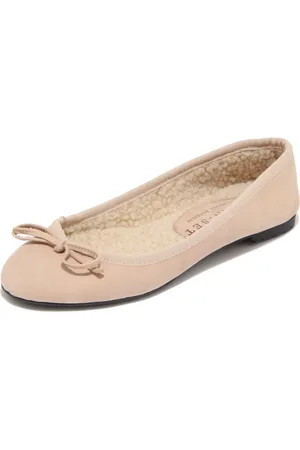 Twin-Set Sko, Dame, , 36 EU, Faux Fur, Ecopel interiør ballerina sko lavet i Italien