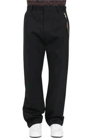 Moschino Bukser, Herre, Sort, XL, Bomuld, Couture bomuldsbukser