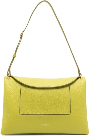 Wandler Taske, Dame, Grøn, ONE SIZE, Læder, Grøn Læder Crossbody Taske