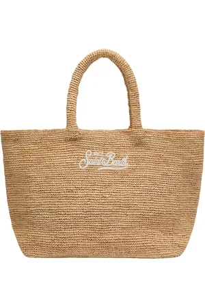 MC2 SAINT BARTH Taske, Dame, , ONE SIZE, Rafia Beach Tote Bag