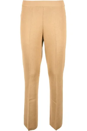 KANGRA CASHMERE Bukser, Dame, Brun, L, Uld, Merino uldbukser