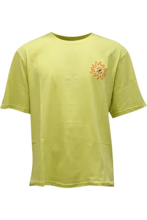GCDS Top, Herre, Grøn, S, Lime Ss23M130653 Strik Top