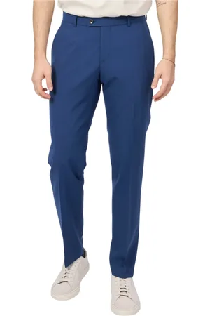 Bugatti Bukser, Herre, Blå, 3XL, Blå Bukser med Sidelommer