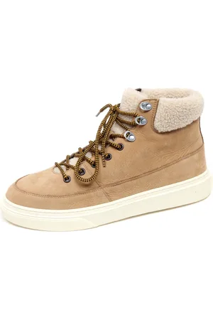 Hogan Sko, Herre, , 41 1/2 EU, Suede, Suede og Eco Fur Trekking Sko