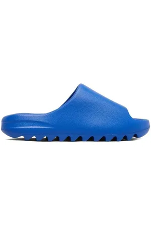 Yeezy Sko, Herre, Blå, 40 1/2 EU, Azure Comfort Slides