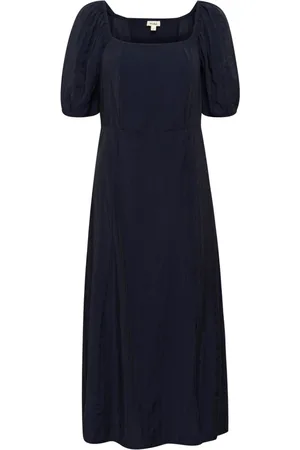 Soaked in Luxury Kjole, Dame, Blå, L, Feminin Haiku Kjole Night Sky