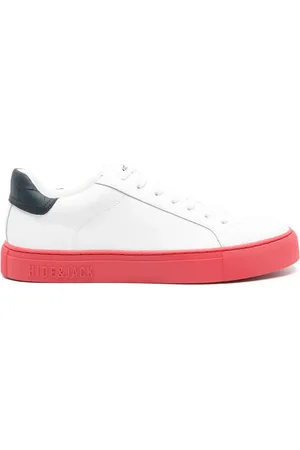 HIDE&JACK Sko, Herre, Hvid, 37 EU, Læder, Læder Sneaker med Rund Tå