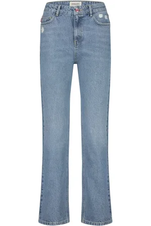 Fabienne Chapot Jeans, Dame, Blå, W25, Lola Straight Jeans