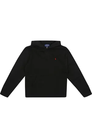 Ralph Lauren Sweathshirts & Hoodies, Herre, Sort, M, LS PO Hood-Tops-Knit
