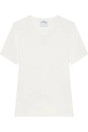 Courrèges Top, Dame, Hvid, XS, T-shirts