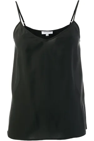 Equipment Top, Dame, Sort, S, Uld, Sort Silke Layla Camisole Top