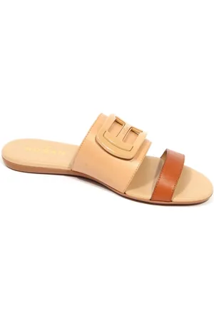 Hogan Sko, Dame, Brun, 40 EU, Valencia Wo Slides Italiensk Stil