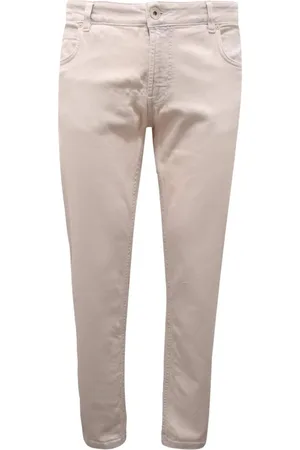 ELEVENTY Jeans, Herre, Hvid, W36, Platinum Bukser Made in Italy