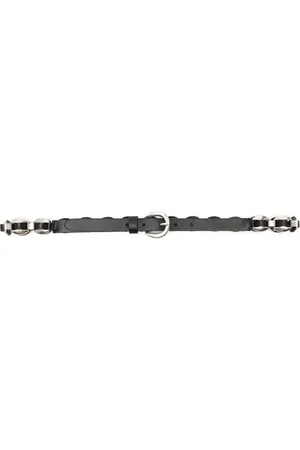 Bash Tilbehør, Dame, Sort, 80 CM, Uld, Sort Ring Hardware Bælte