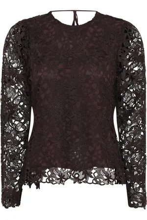 Bruuns Bazaar Bluser & Skjorter, Dame, Brun, XS, Polyester, Delicioso Blondebluse