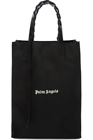 Palm Angels Taske, Dame, Sort, ONE SIZE, Holdbar Logo Tote Taske