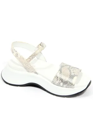 Hogan Sko, Dame, , 36 1/2 EU, Hvid Sølv Sandal Model Hxw5980Eb50Quo0Xtd